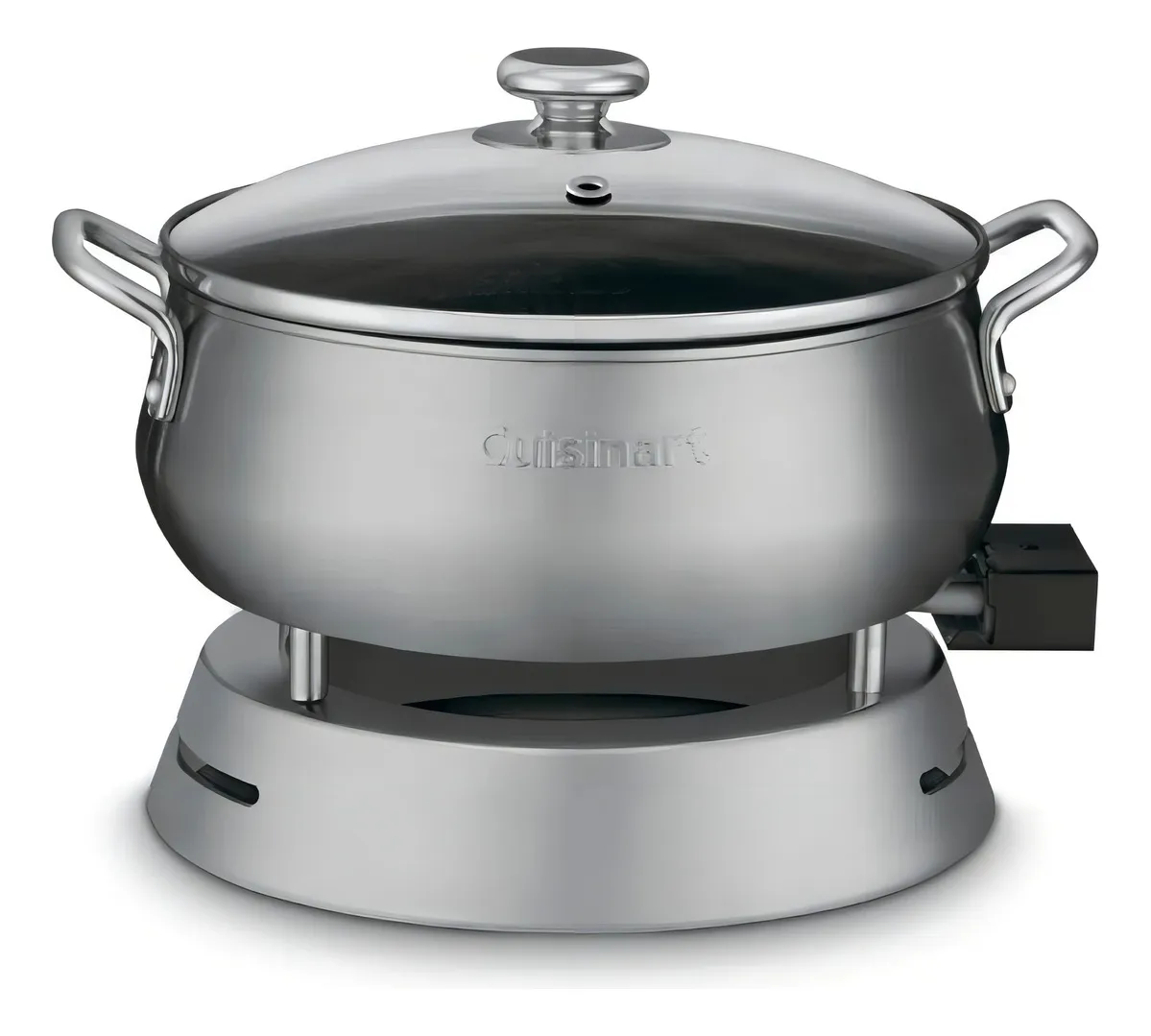 Panela Elétrica De Fondue Cuisinart 1000w Aço Escovado Cor Inox Frequência 60Hz